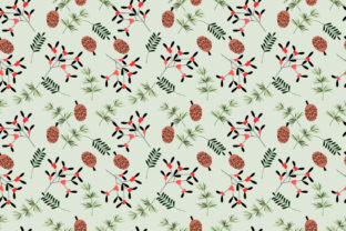 Christmas Berry in Seamless Pattern: A Versatile Design for Creative Projects