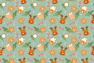 Christmas Cookies and Christmas Tree Pattern