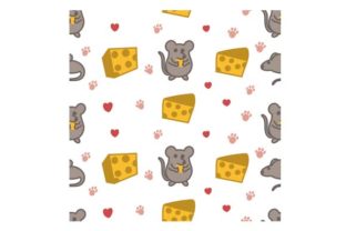 Cute Rat Seamless Pattern New Year 2020: A Versatile Design for Creative Projects