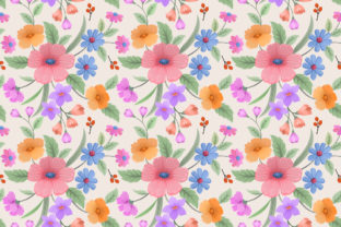 Flowers Seamless Pattern: A Creative Tool for Designers and Entrepreneurs