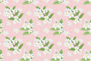 Plumeria Flowers Seamless Pattern: A Versatile Design for Creativity and Practical Use