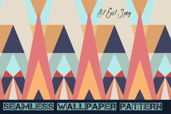 Seamless Vector Geometric Pattern
